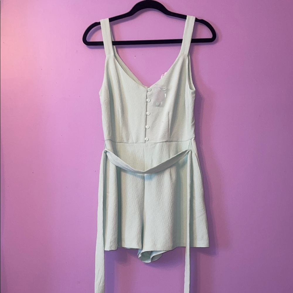 Elegant Mint Green Romper